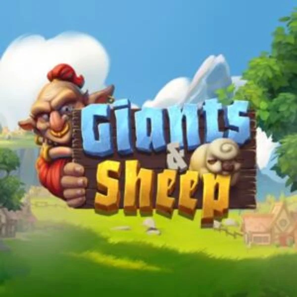 Slots logo of Giants and Sheep from Relax Gaming at Corgibet Casino